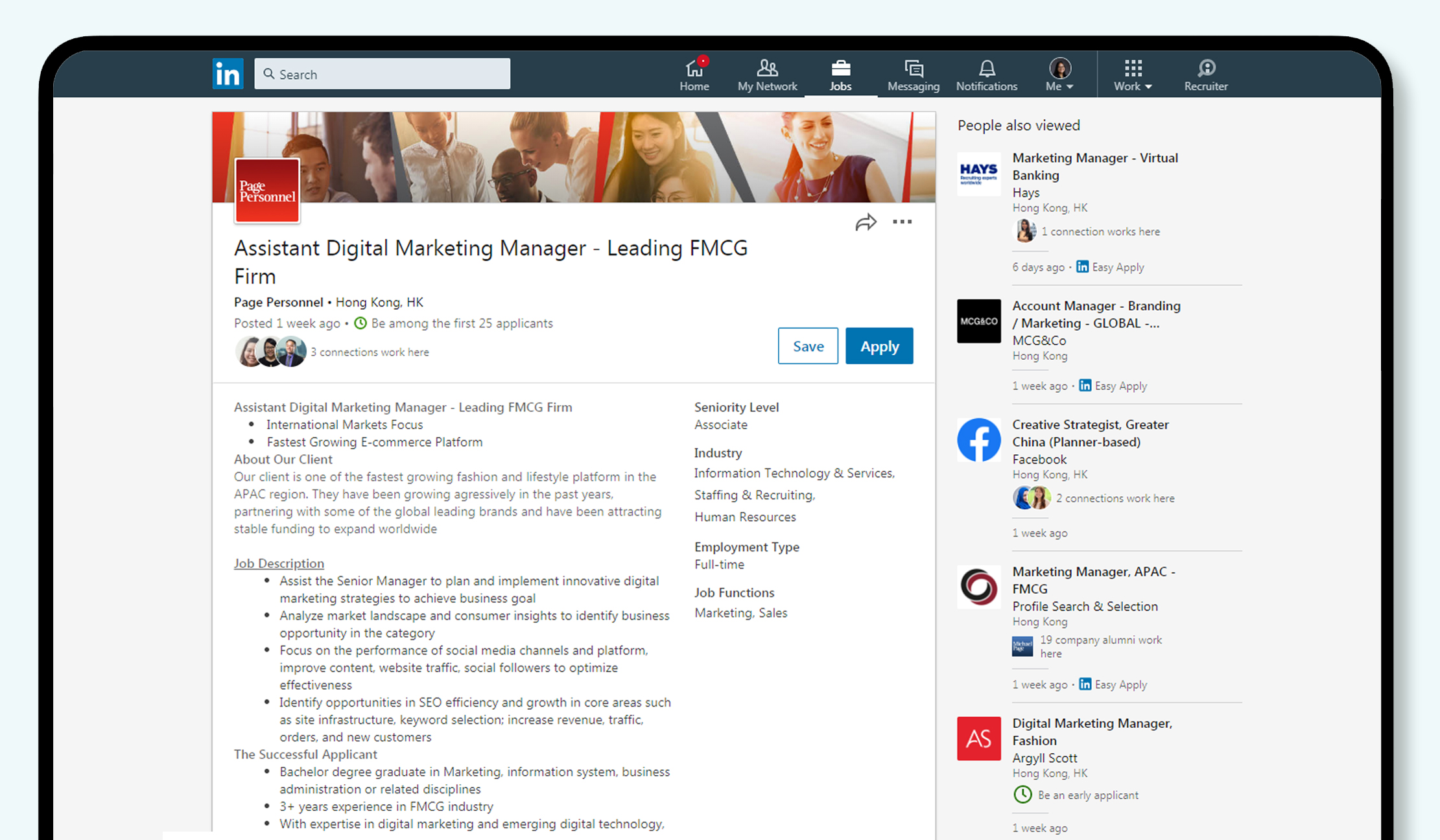 ReachTalent - Job Site Listing - LinkedIn